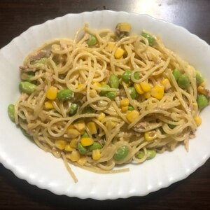 生クリームも牛乳もなし！チーズとツナのパスタ♪